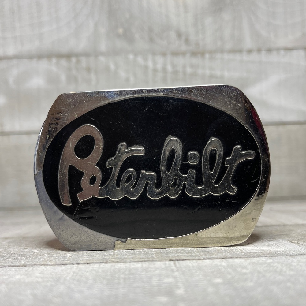 Vintage Peterbilt Trucking Co. Belt Buckle